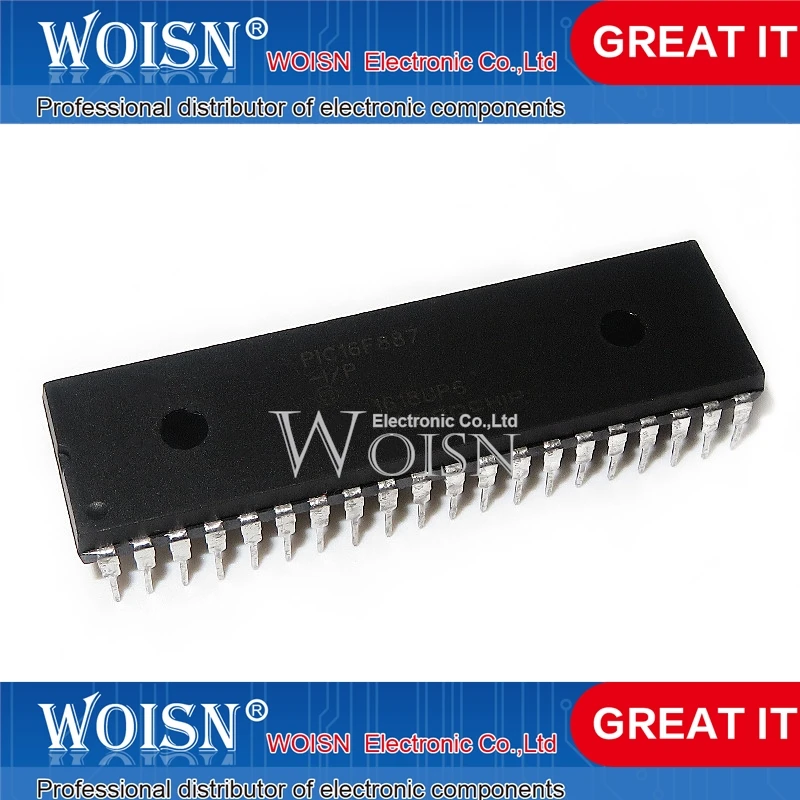 1-5-10pcs PIC16F887-I/P PIC16F887  Price discounts Spot supply