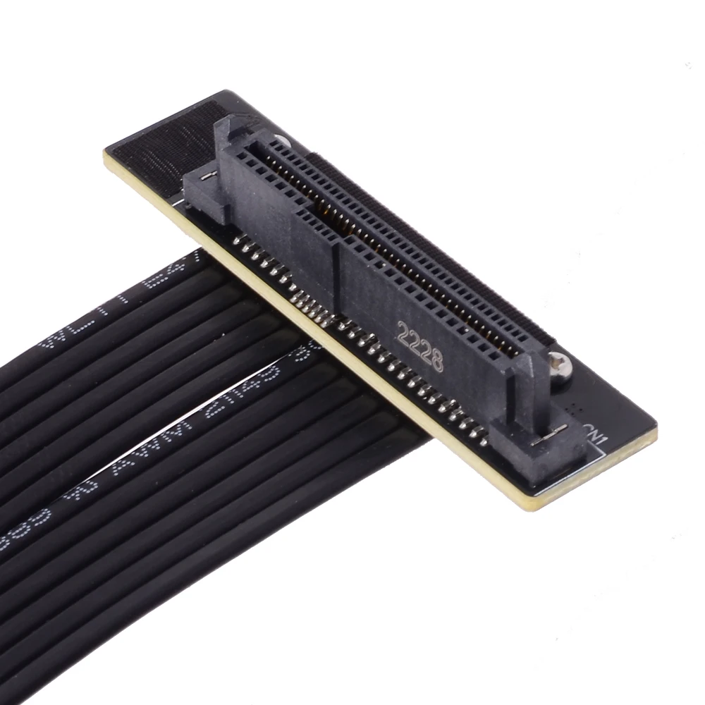 ADT SSD Expansion Extension Cable PCIe x4 To U.2 NGFF M.2 NVMe Riser Wire Gen3 Gen4 SSD Adapter Line Support 22110 2280 SSDs