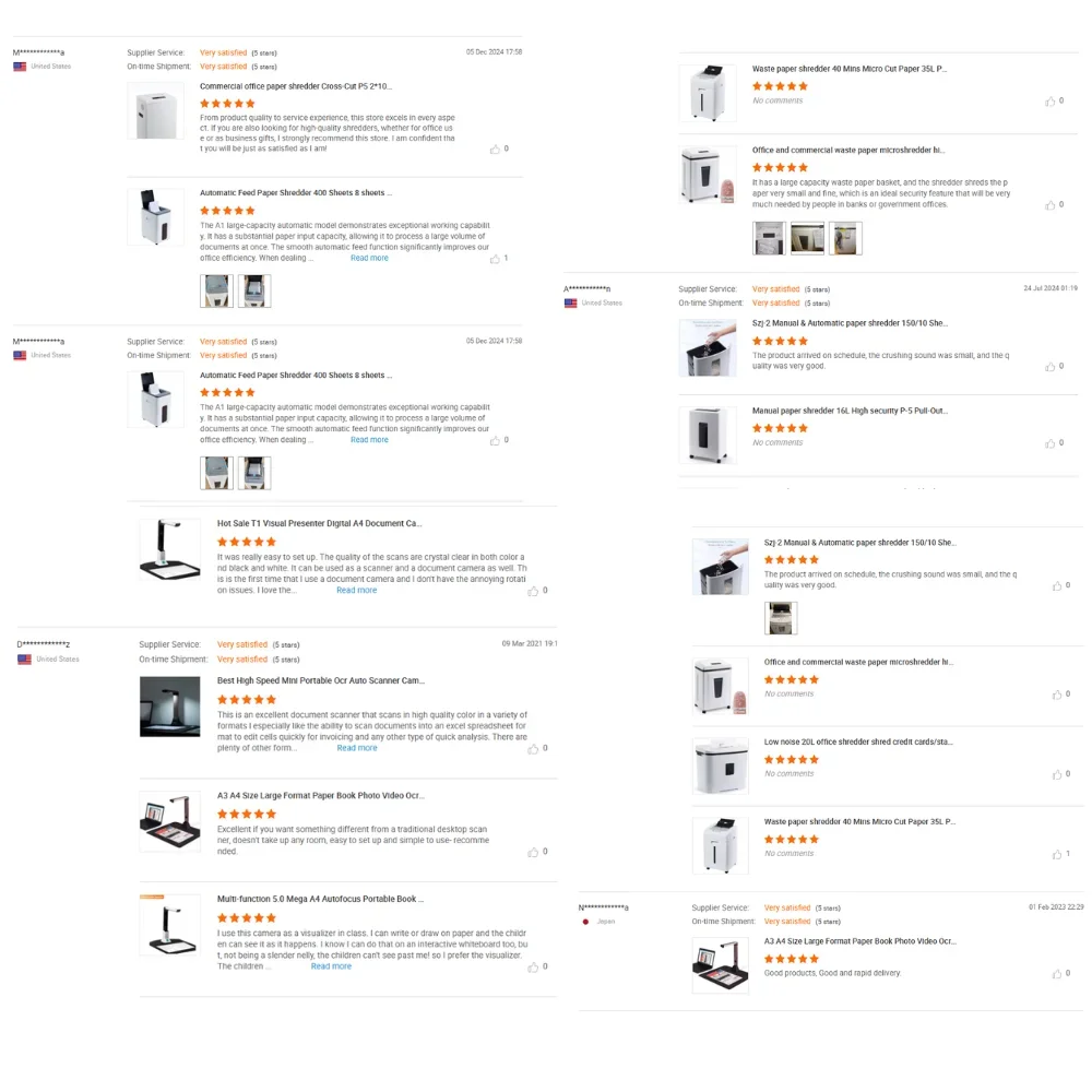 130L Heavy  Mobile Paper Shredder P4 Cross Cut 40 Sheets Credit Cards CD Document Destroyer Device for Office Commercial Use