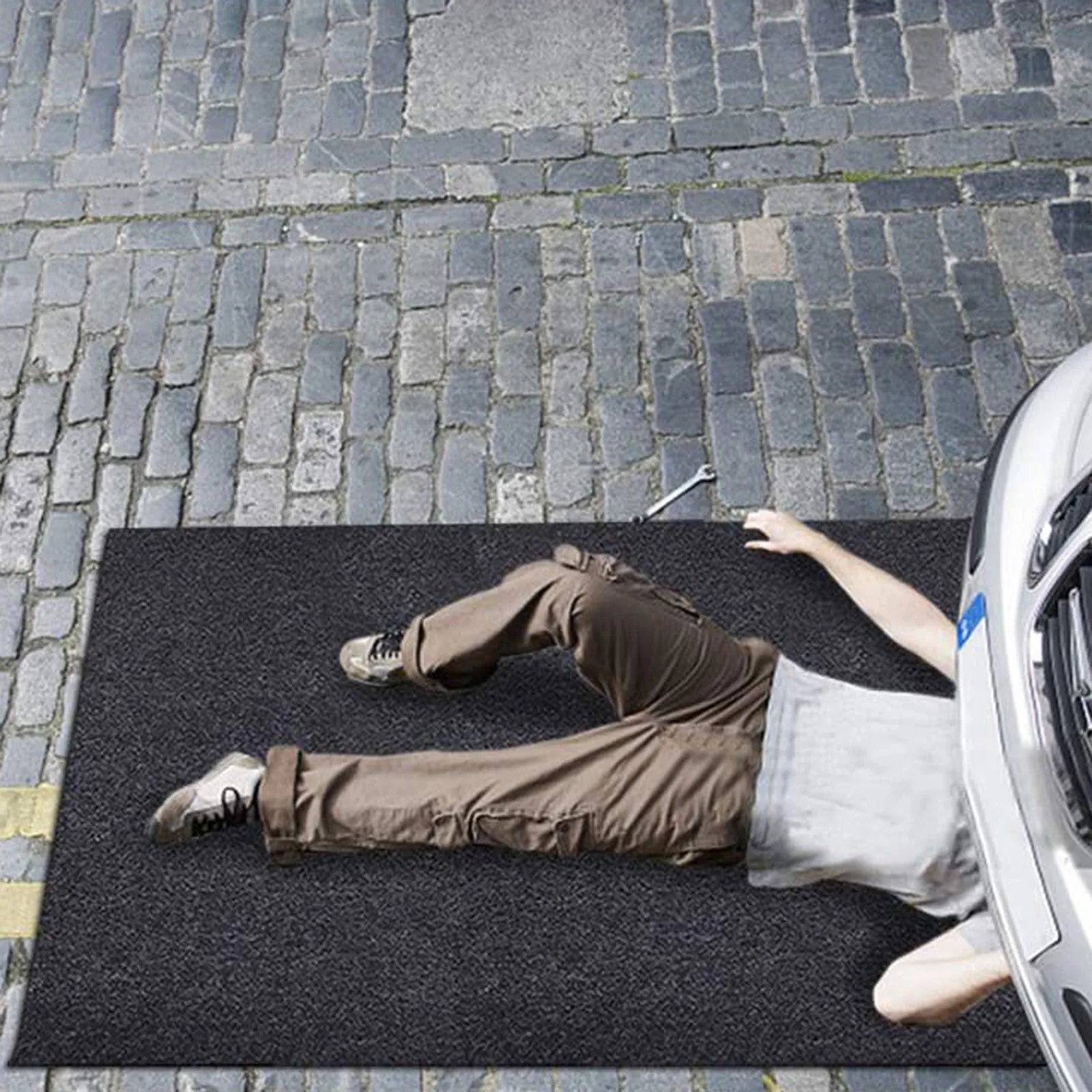 Maintenance Mat:36inches X 60inches For Under Car Or Equipment Soft And Comfort Absorbent Waterproof Reusable Repair floor mats