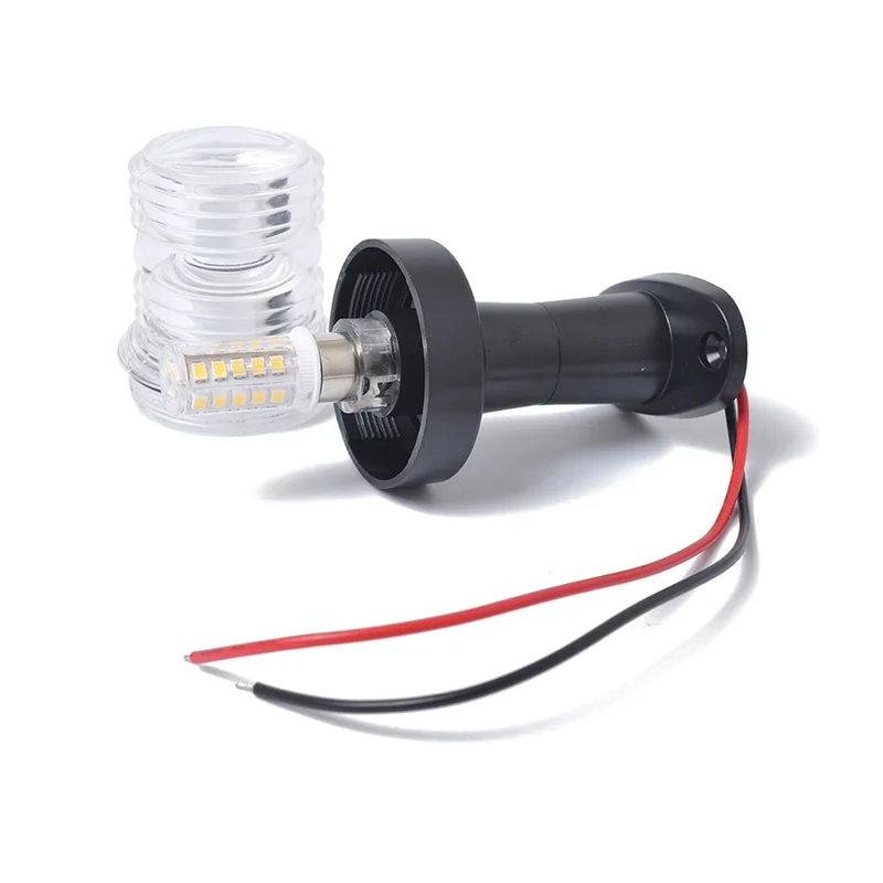 Marine Boat 12V All-Round Anchor Stern Light 360 Degree LED Navigation Light Sailing Light-AD39