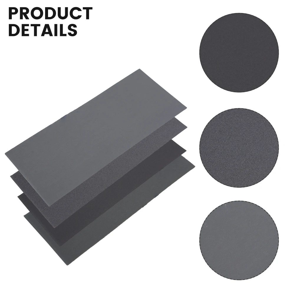 Repair Sandpaper Silicon Carbide Grit 150-7000 Glass Wood Plastics Ceramics Varnishes Polishing Durable Convenient