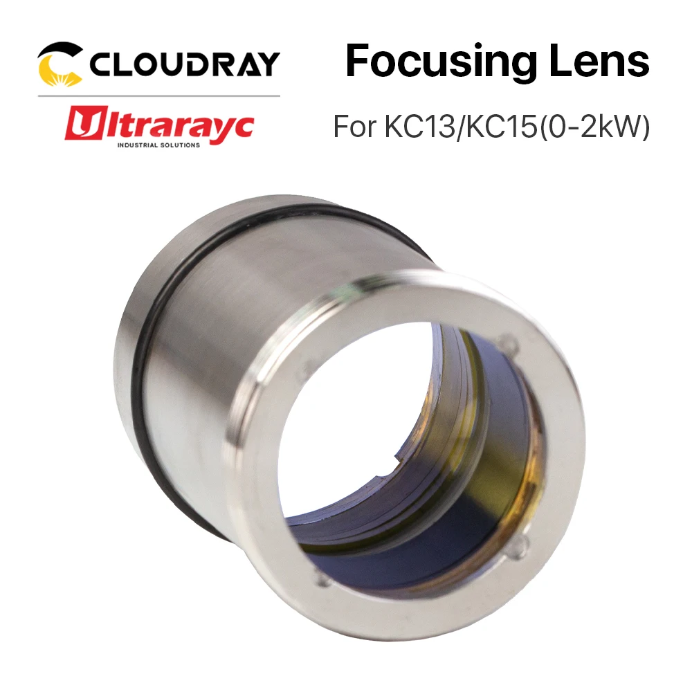 Ultrarayc fibra lente de foco do laser d30 f100 f125mm com suporte da lente para wsx kc13 kc15 cabeça corte a laser