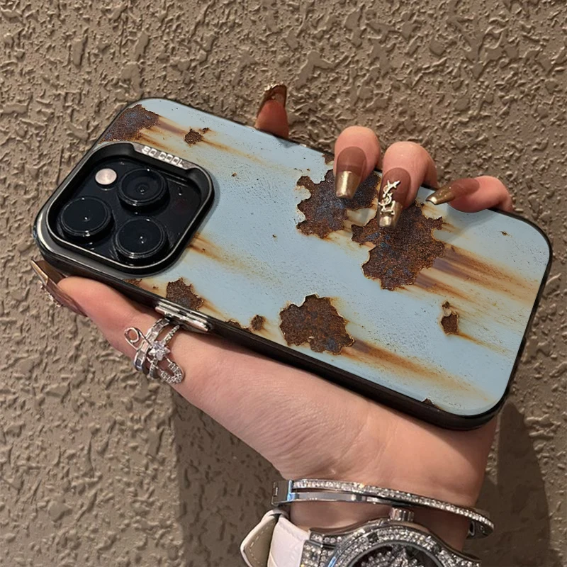 حافظة لهاتف آيفون 16 15 14 13 12 11 Pro Max 17 Air 16E X XR XS MAX 8 Plus غطاء خلفي غير لامع