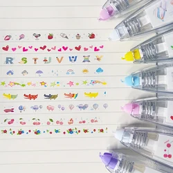 1pc Cute Kawaii Mechanical Design Correction Tape - Perfect for Decorating Diaries and School Supplies