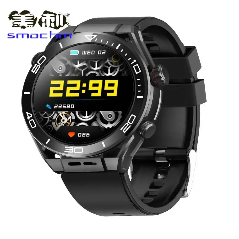 Smochm แอนดรอยด์1.52 "HD กล้องหลังสมาร์ทวอท์ช GPS แอพฟรีดาวน์โหลดเครือข่าย4G แบตเตอรี่700mAh Play Store Google PUSH Message