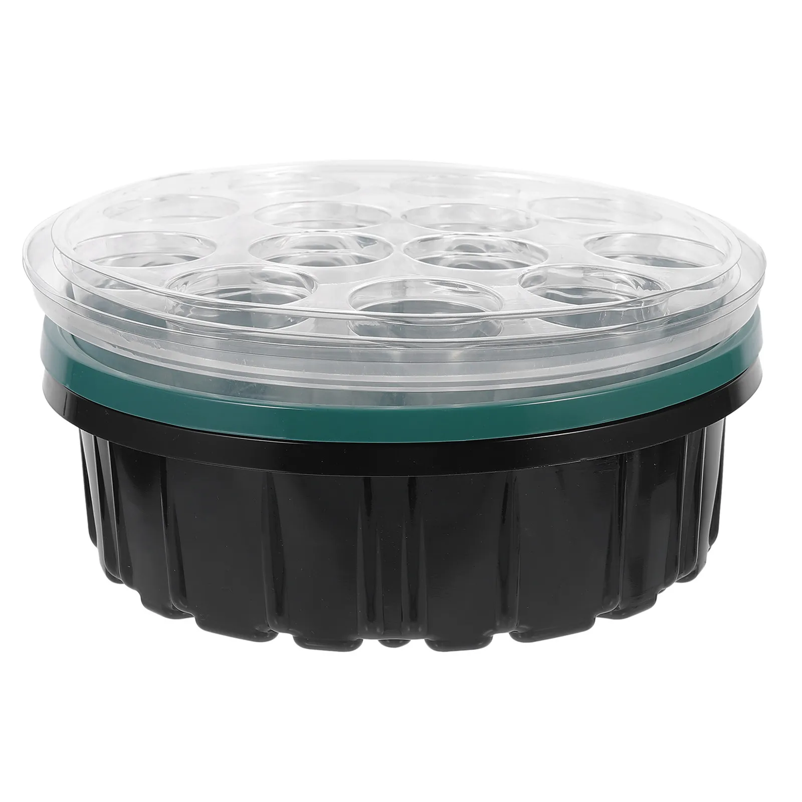 2Pcs Plant Germination Trays 13-Hole Multi-Hole Nursery Sowing Tray Moisture-Proof Planter Tray for Seedling Growth