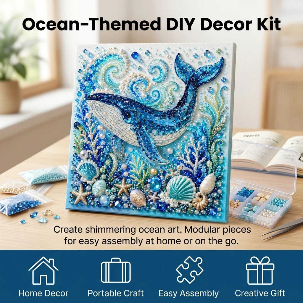 DIY knutselpakket Elegant Ocea - Art Craft Ideas For Adults recensie en prijs