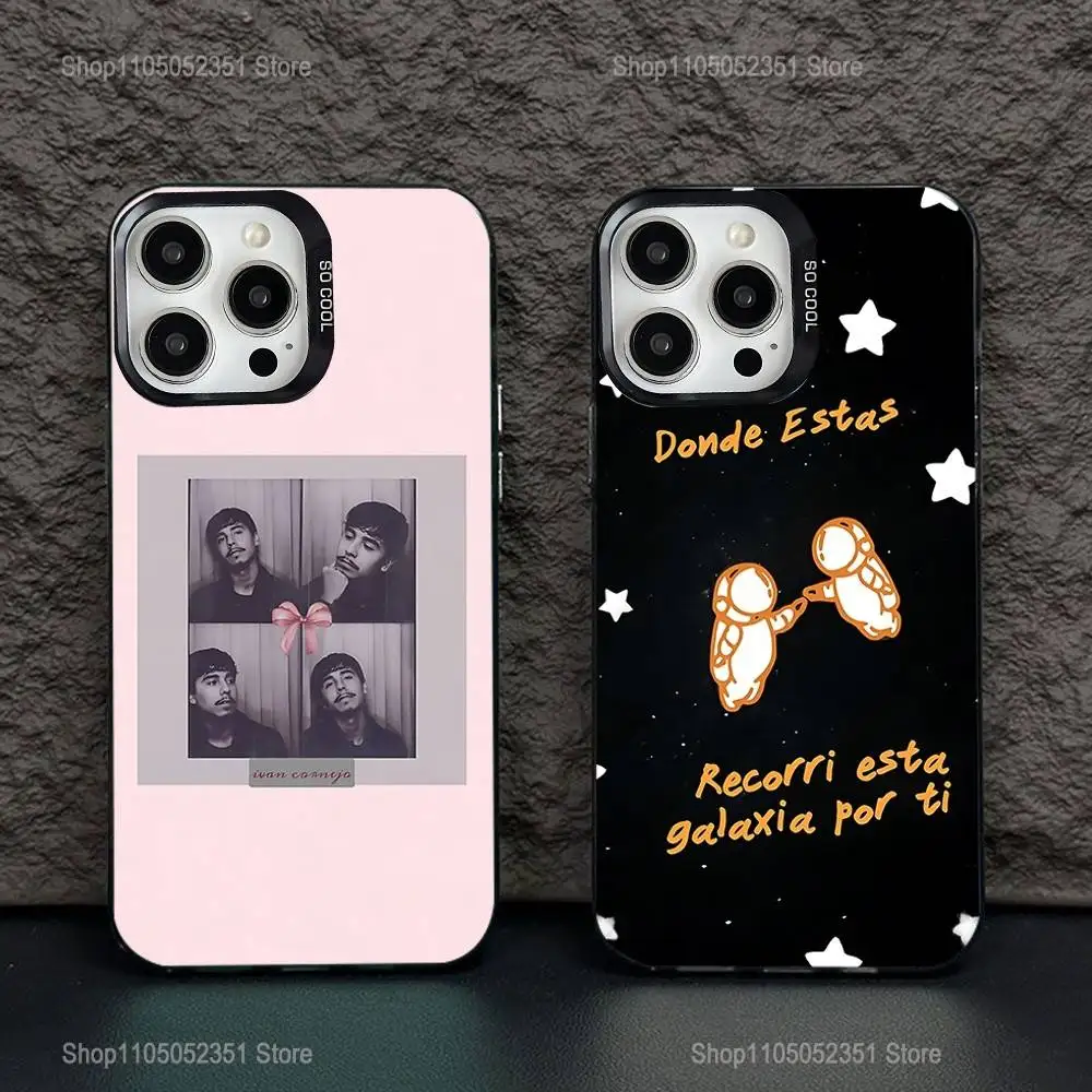 

I-Ivan Cornejo Rapper Phone Case For iPhone 16,15,14,13,12,11,Pro,XS,Max,Plus,Mini,SE Black Candy Matte Shockproof Cover