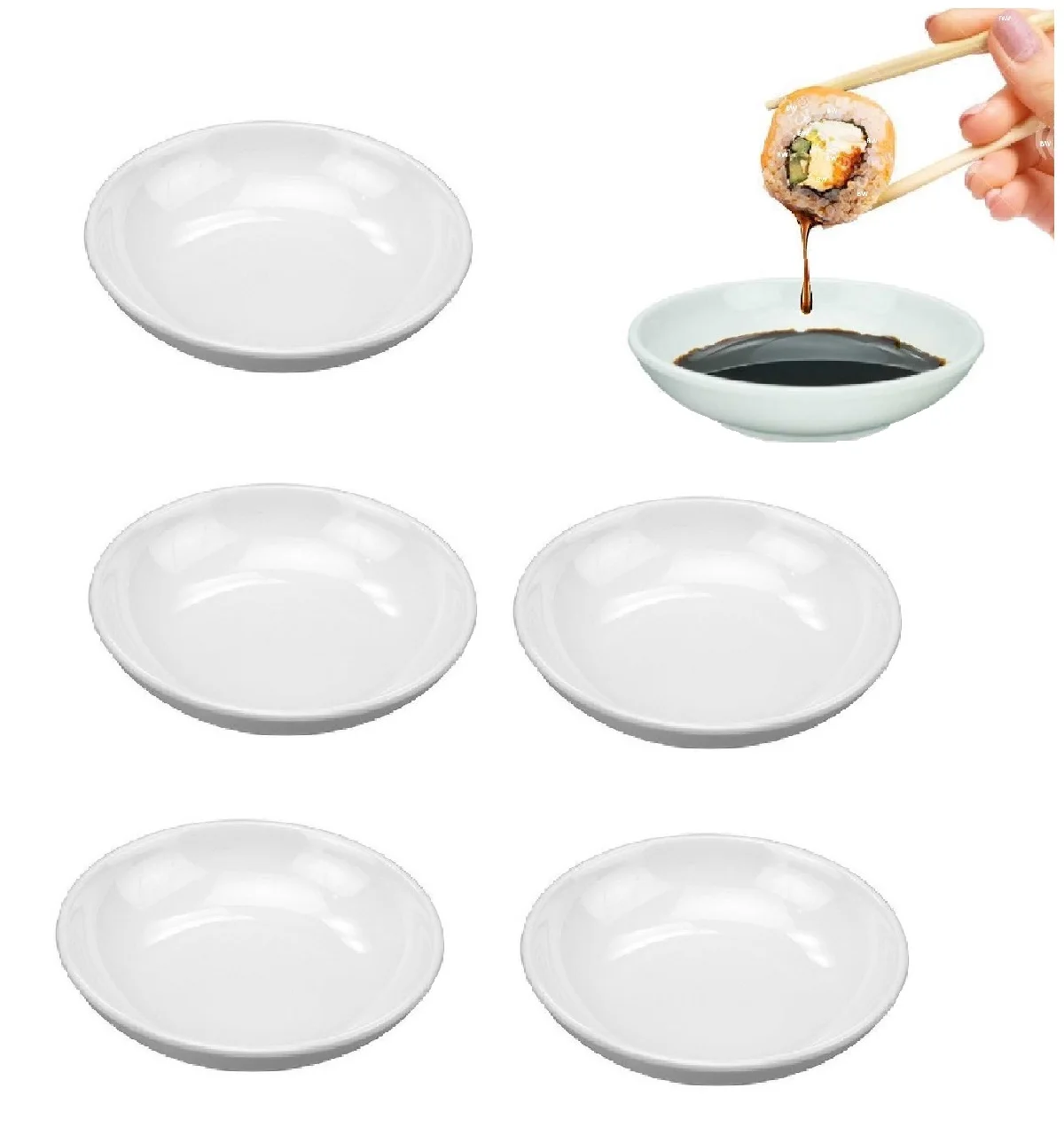 6 Door Shoyu Daily Dressing Sauce In Porcelain Restaurants