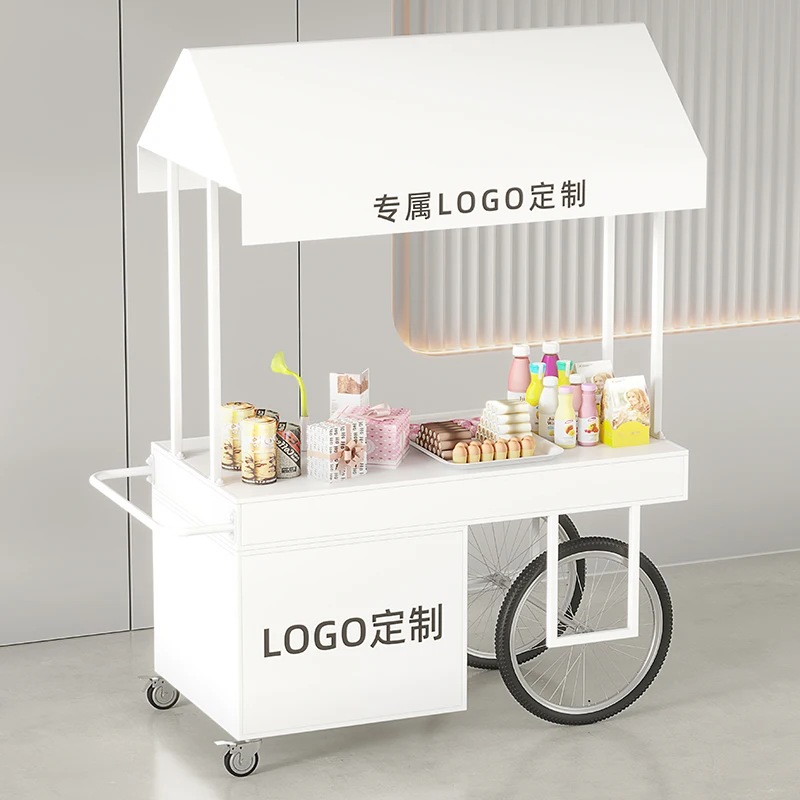 

Wrought iron float, stall car, multi-functional shopping mall promotion, mobile trolley, special promotion car, mobile booth tro