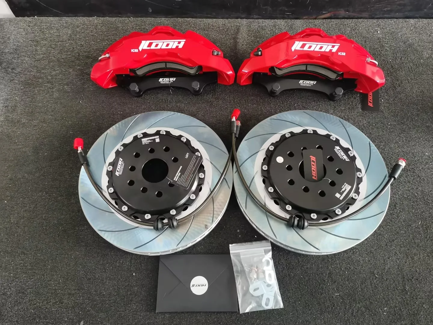 

High Quality IC5 Steel Disc Front 355X32 6-piston brake caliper kit fits for BMW 3 Series Sedan (G20) 2018+