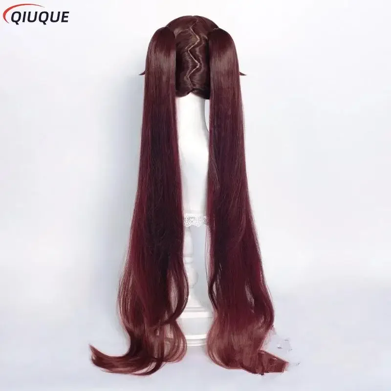 Adulto/Bambini Genshin Impact Hutao Costume Cosplay Parrucca Scarpe Ragazze Donne Hu Tao Uniformi Abito Abiti da gioco Abiti da festa di Halloween