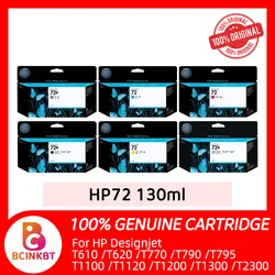 1SET 6 pz per HP 72 72B HP72 cartuccia di inchiostro originale per HP Designjet T610 T620 T770 T790 T795 T1100 T1120 T1200 T1300 T2300 3 wx06a