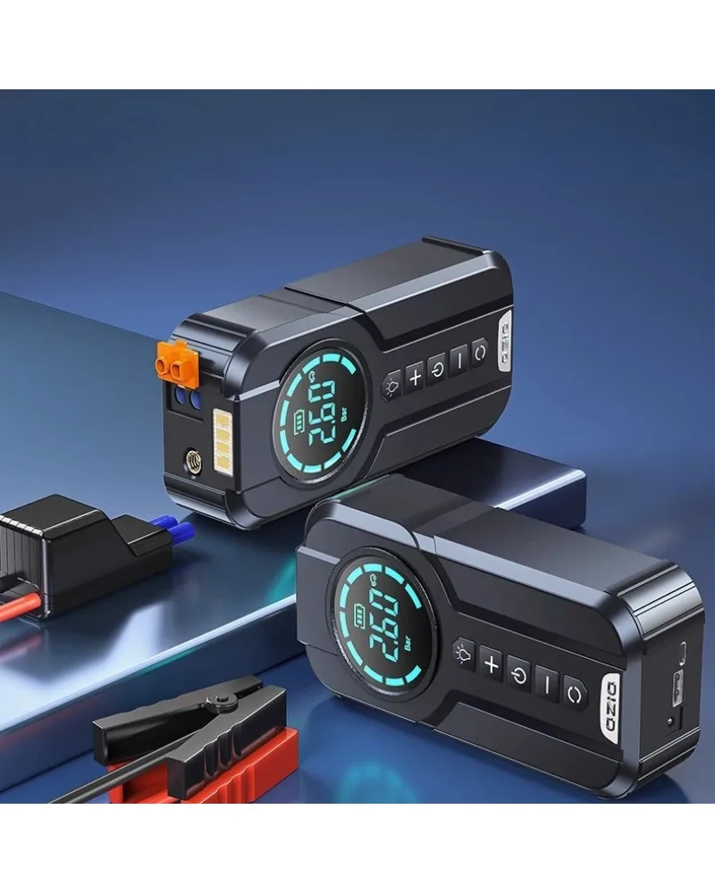 

Car, emergency, starting power supply, car, air pump all-in-one machine, battery, emergency,