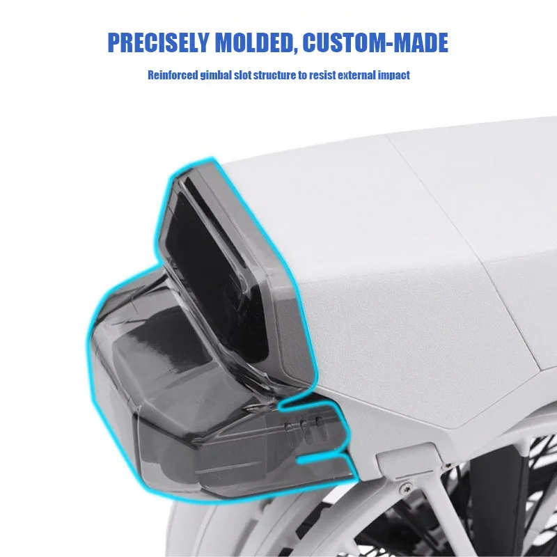 VOLODYMYR Lens Cap Gimbal Lock Cover for DJI Flip Drone Camera Protective Anti-Scratch Protector Shell Lens Fixer Accessory