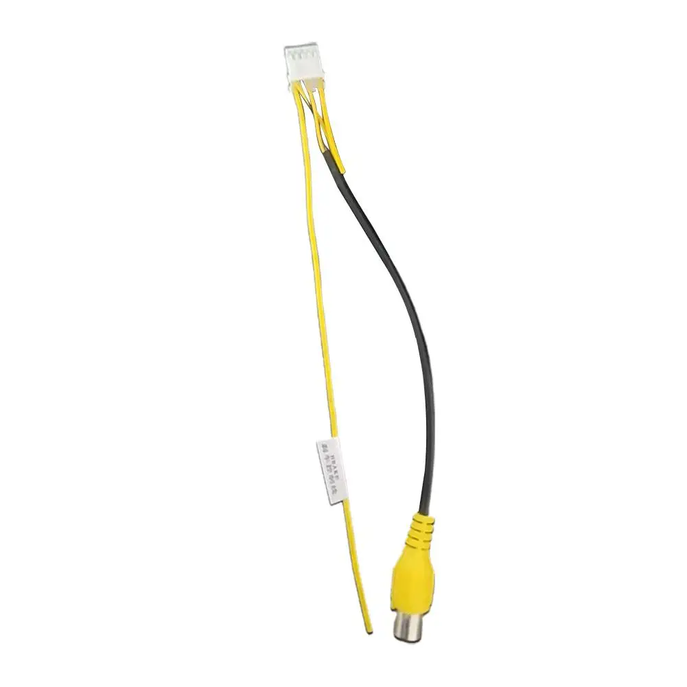 Auto Rear View Backup Camera Cable Adaptor RCA 10Pin For Car Stereo Radio DVD Monitor Car Interior Dash Parts