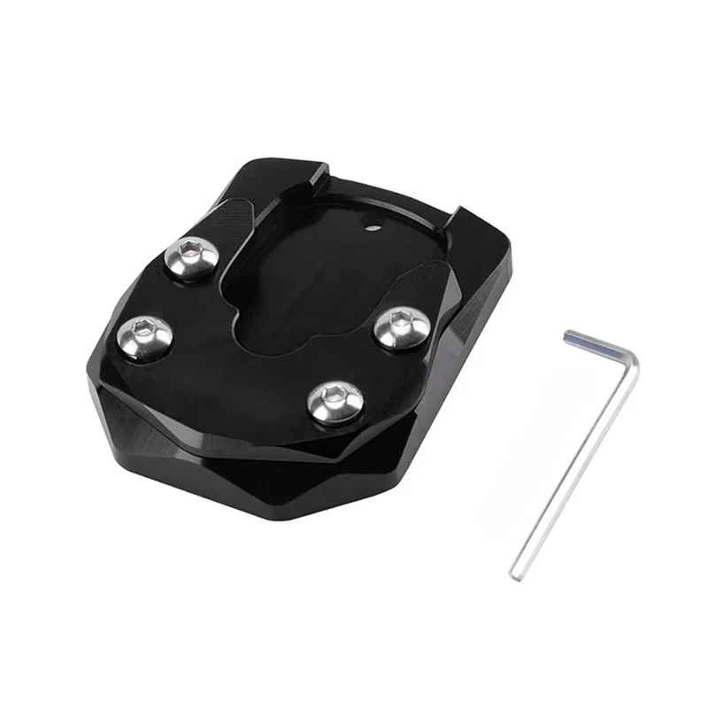 Motorcycle Kickstand Decoration For SUZUKI Let's110 QS110T-3 QS125T-7A Parking Rack Base Enlarged Pad Aftermarket Accessories view 3