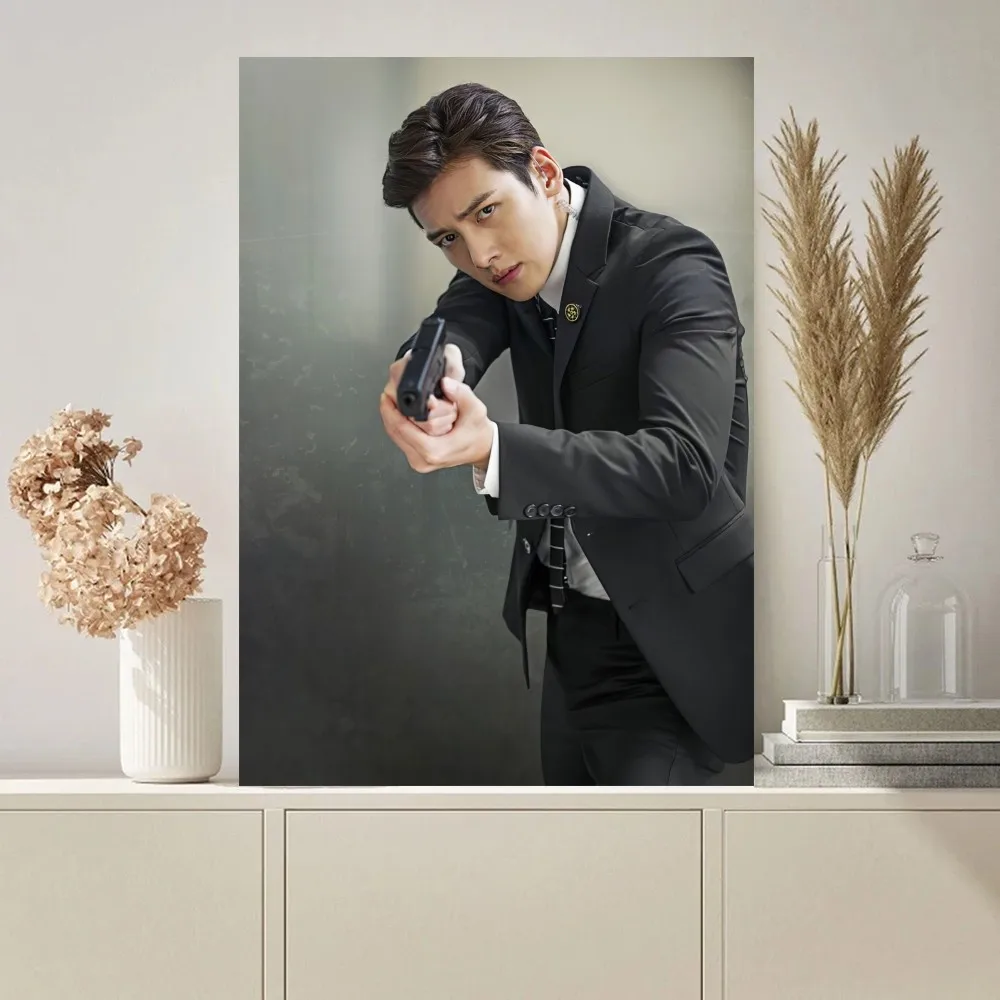 Ji Chang Wook Poster Paintings on The Wall Picture for Living Room Interior Painting Room Decoration