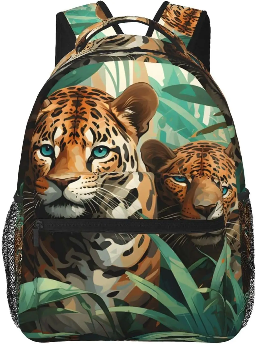 

laptop bag back to school Spring Forest Leopards Lightweight Laptop Backpack Lightweight Multipurpose Travel Casual Daypack Unis
