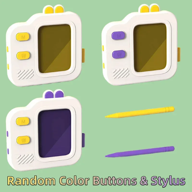 Interactive Vocabulary Sketchpad Learning Toy with Random Color Buttons Stylus & Interactive Screen(Batteries Not Included)