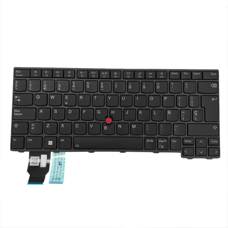 

K+K+Spanish Laptop Keyboard For Lenovo ThinkPad P14s Gen 3 /Gen 4, Backlit Black