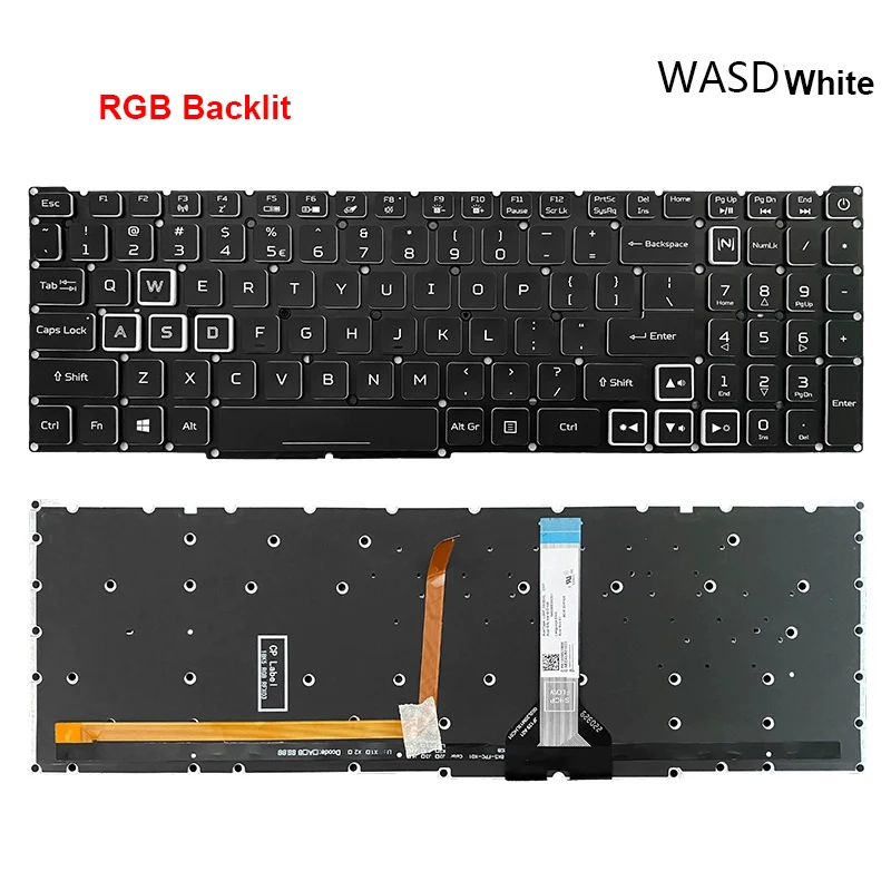 New Genuine Laptop Keyboard for ACER AN515-57/45 PH315-54 PH515-54 PH317-51 AN515-53TK