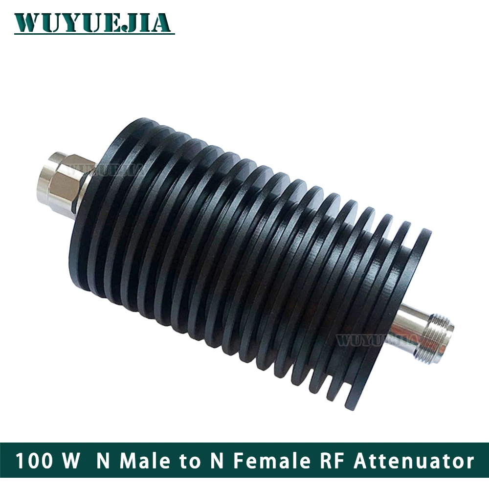 

100W N Type Connector RF Attenuator DC-3Ghz/4Ghz Male Plug to Female Jack RFcoaxial Power 50ohm 1db10db15db20db30db40db50db60db