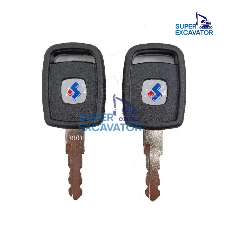 Ignition switch key for SUNWARD Excavator SWE50E 60E 70E 80E 90E 150E 230E ignition switch key