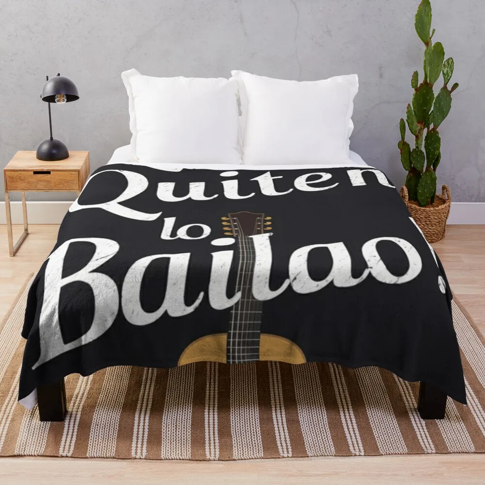 QUE TE QUITEN LO BAILao Throw Blanket Luxury for winter For Baby Soft Blankets