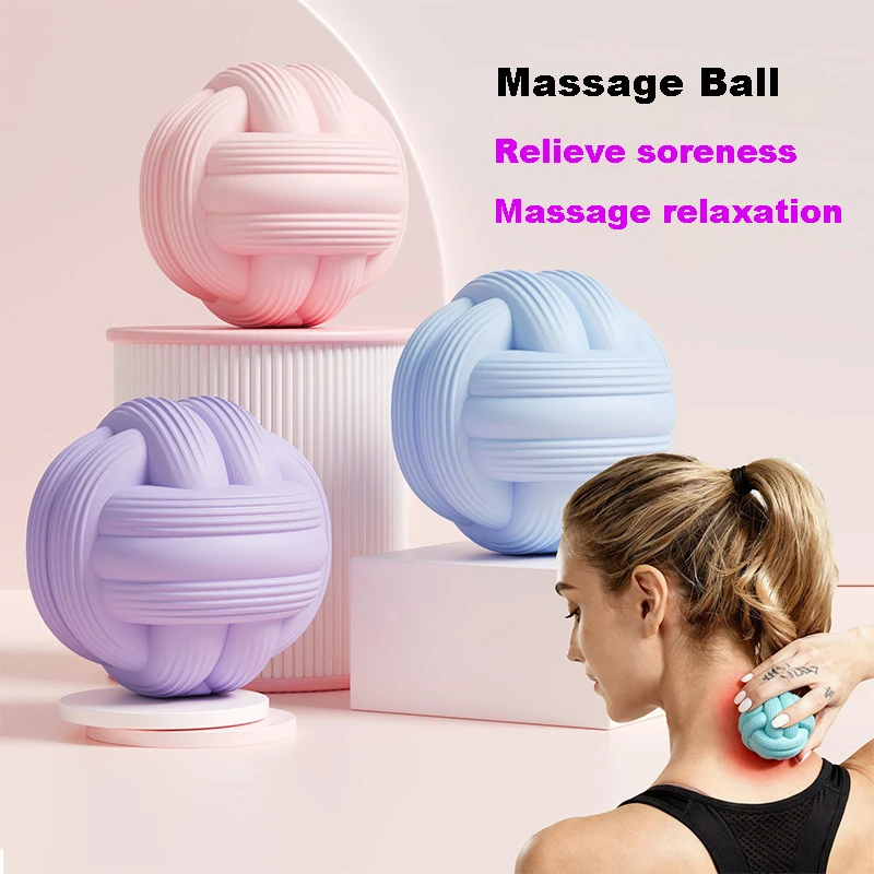 

Портативный прочный высокоэластичный силиконовый массажный мяч для снятия боли, подошвенный фасциит, мяч для фасции, массаж тела, релаксация