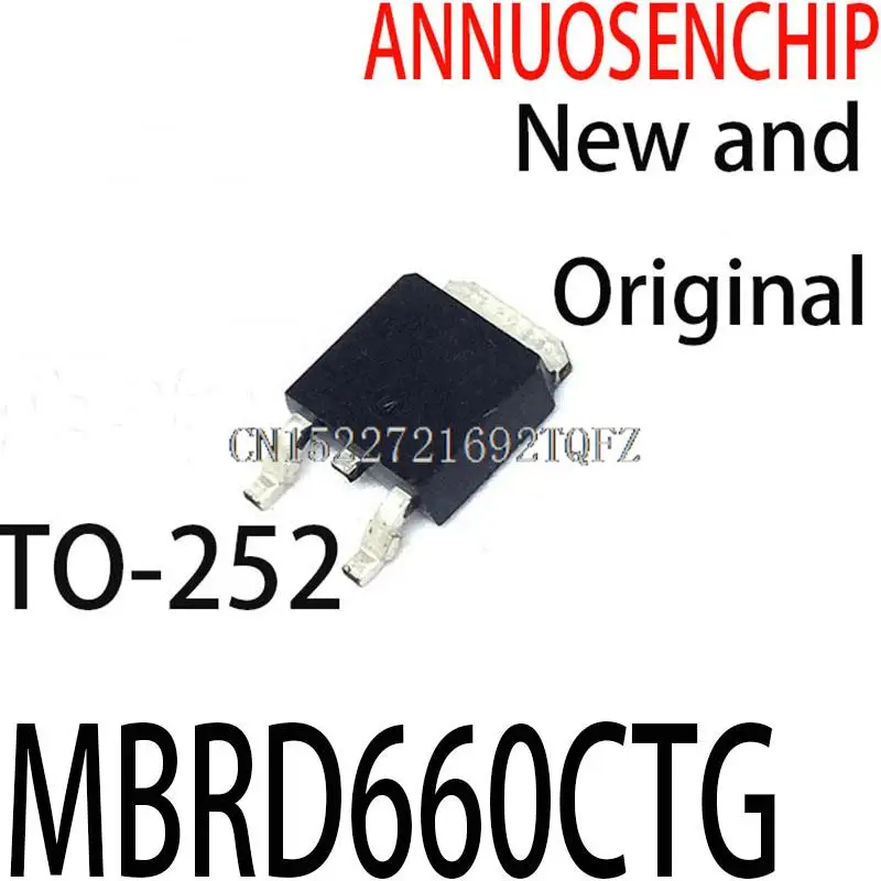 10PCS New and Original 660TG TO-252  MBRD660CTG