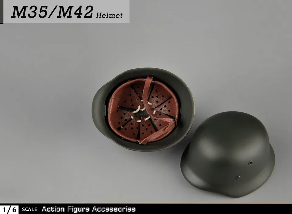 Zytoys 1/6 ドイツ軍 M35 M42 ヘルメット 金属製