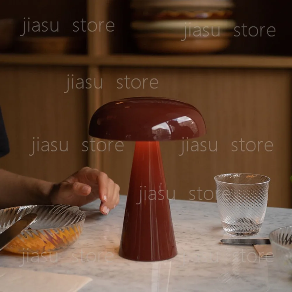 ComoSC53 design bar mushroom usb charging wireless atmosphere night light bedroom bed desk lamp