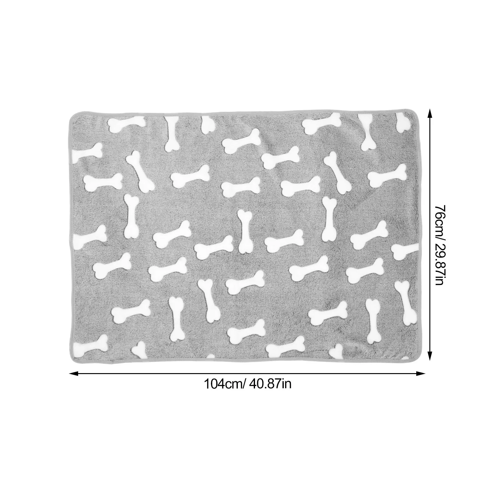 ผ้าห่มขนแกะนุ่มอุ่นสบายสำหรับสัตว์เลี้ยง ใช้เป็นที่นอนสุนัขและแมว โซฟา ผ้าห่มคลุมตัวในฤดูหนาว ใช้เป็นเสื่อรองนอนอเนกประสงค์