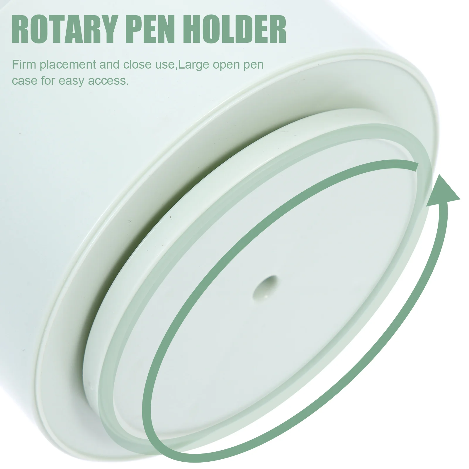 

Rotatable Pen Holder Office Desk Pencil Box Large Sundries Storage Case Home Desktop Organizer Pen Holder Sundries Storage Case