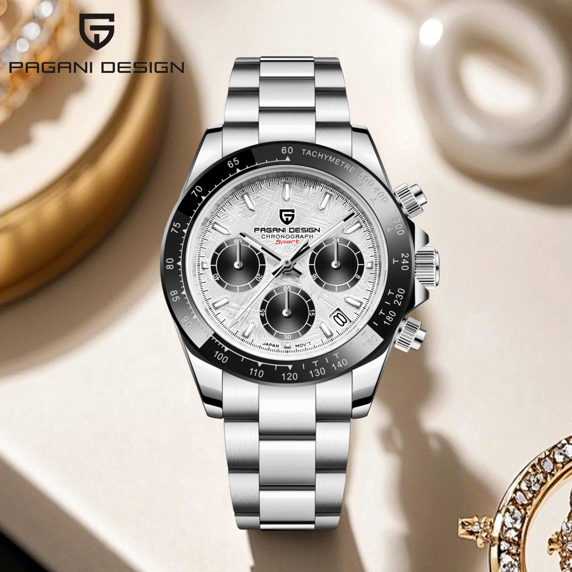

PAGANI DESIGN 2025 New Men's Watch Top Luxury Quartz Wristwatches Chronograph Business Sports Waterproof Watches For Man Gifts