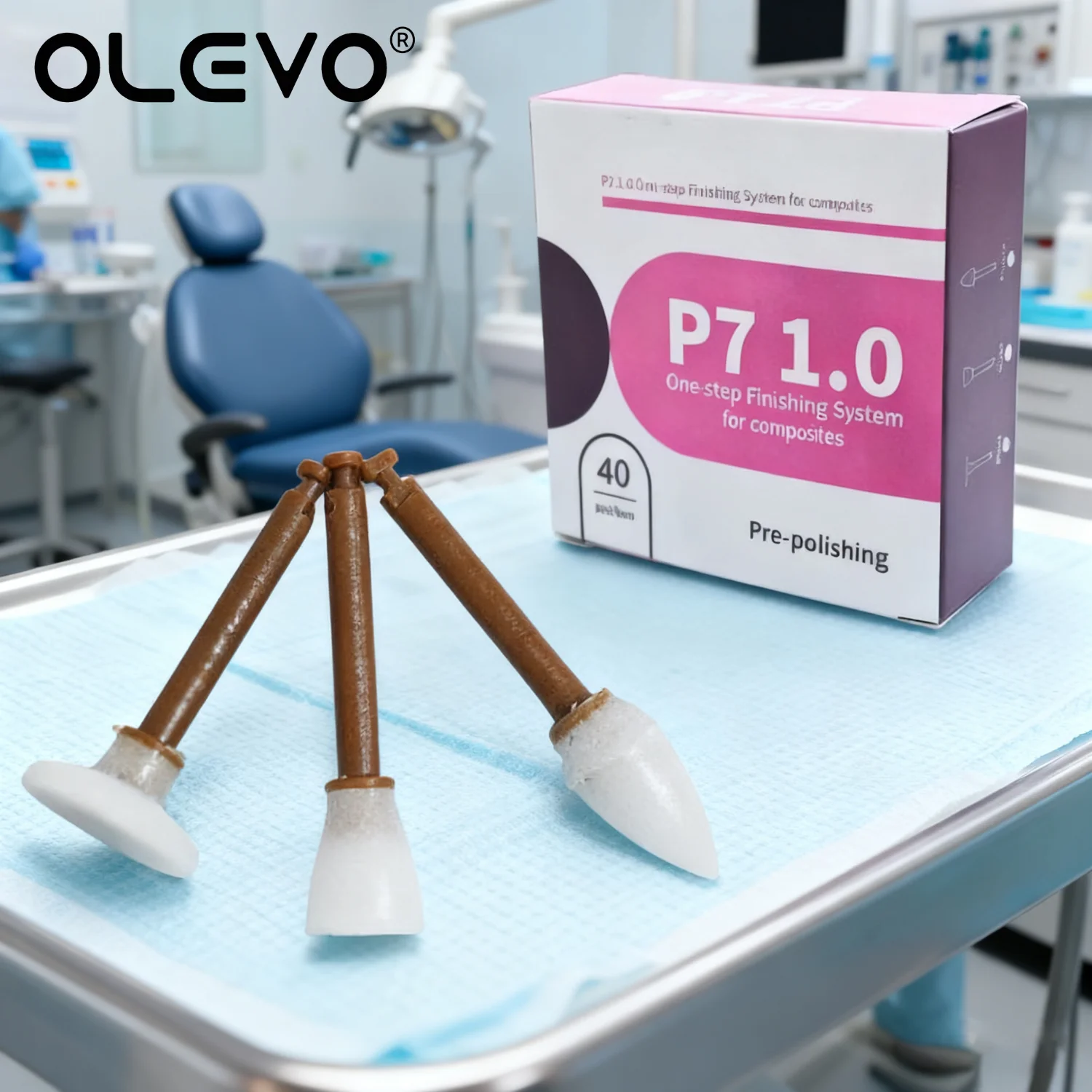 40Pcs/Pack Dental P… - image