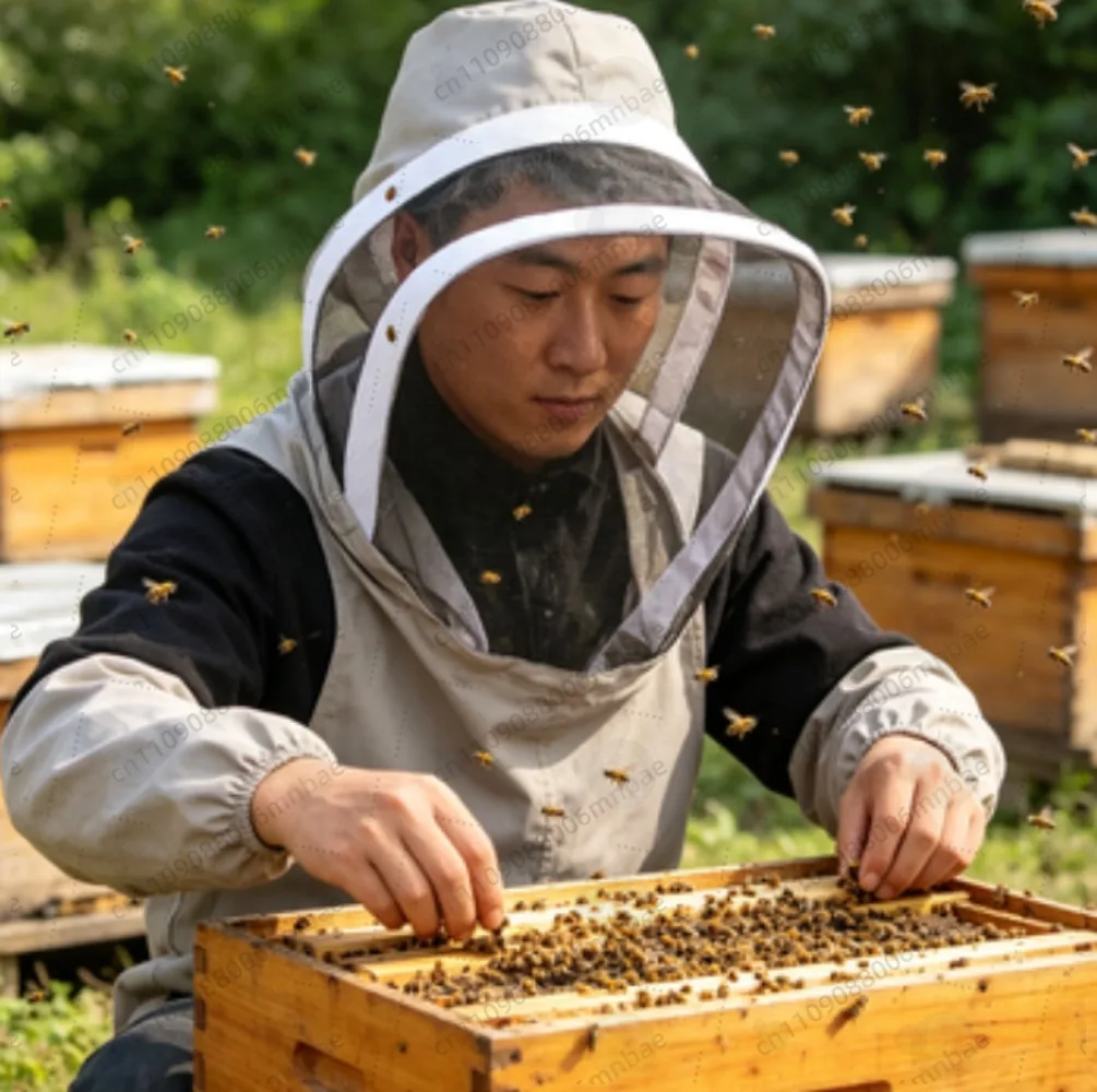 

Bee Hat Thickened Anti Bee Hat Face Mask Special Face Mask Beekeeper Protective Beekeeper Hat