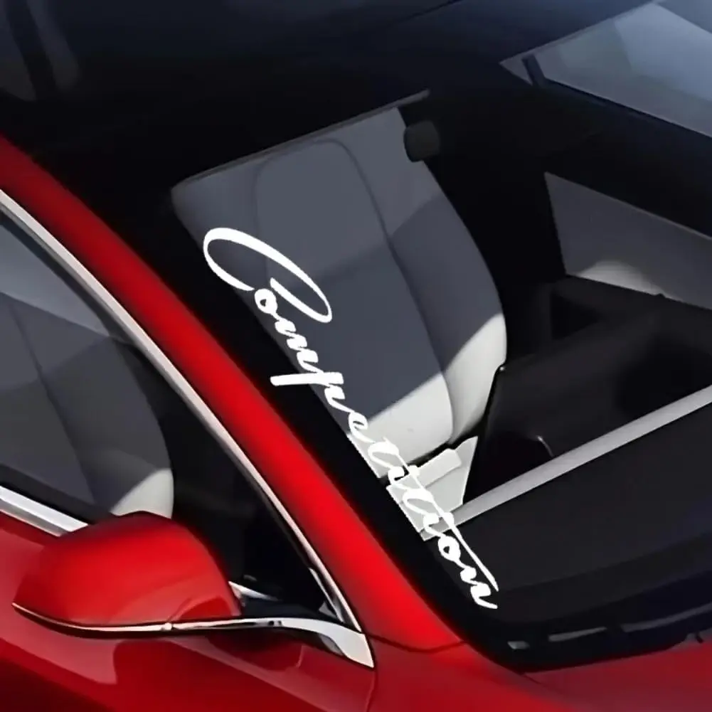 

1 шт. виниловая наклейка с текстом для соревнований для автомобилей, грузовиков, гаража для автоспорта - эффектный дизайн в стиле Bold Racing