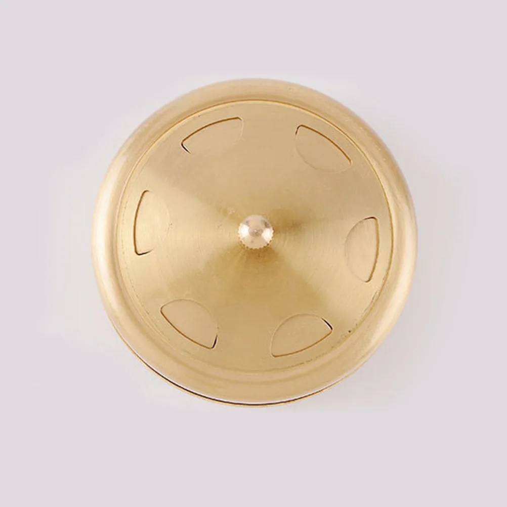 

1Pcs Copper Moxa Box Smokeless Portable Moxibustion Tank Red Cloth Cover Focused for Pain Neck Shoulder Arthritis