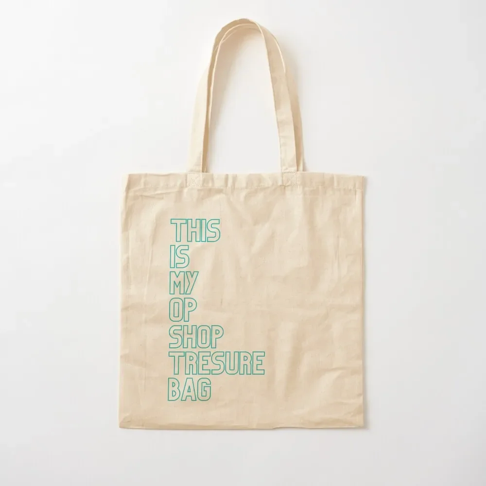 

This is my op shop treasure bag Tote Bag sacs de shopping Shopper bag Eco custom bags