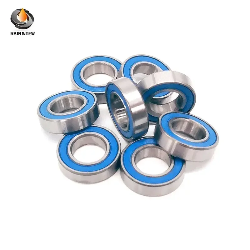 

10Pcs 6800RS Bearing 10x19x5mm ABEC-3 Hobby Electric RC Car Truck 6800 RS 2RS Ball Bearings 6800-2RS Blue Sealed