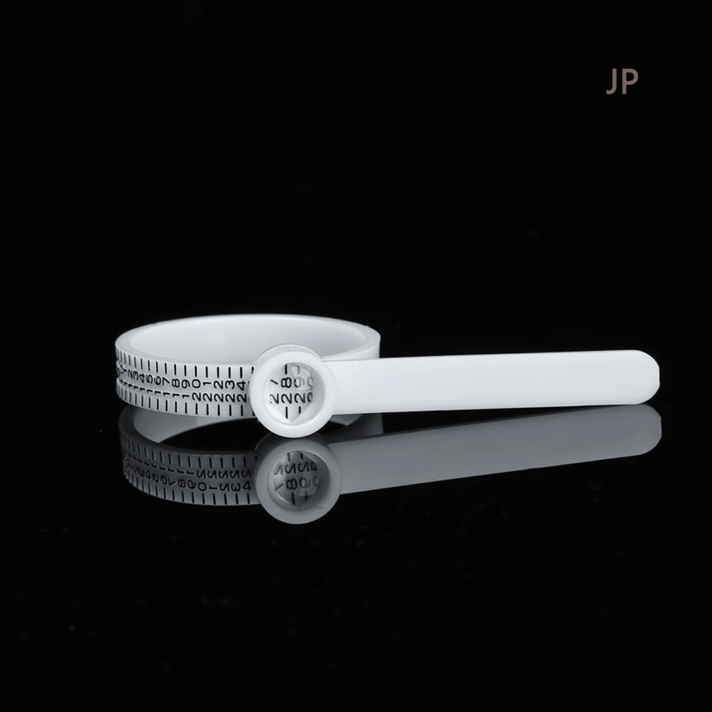 High Quality UK/US/EU/JP With Magnifier Genuine Tester Ring Sizer Measure Finger Gauge Wedding Ring Band
