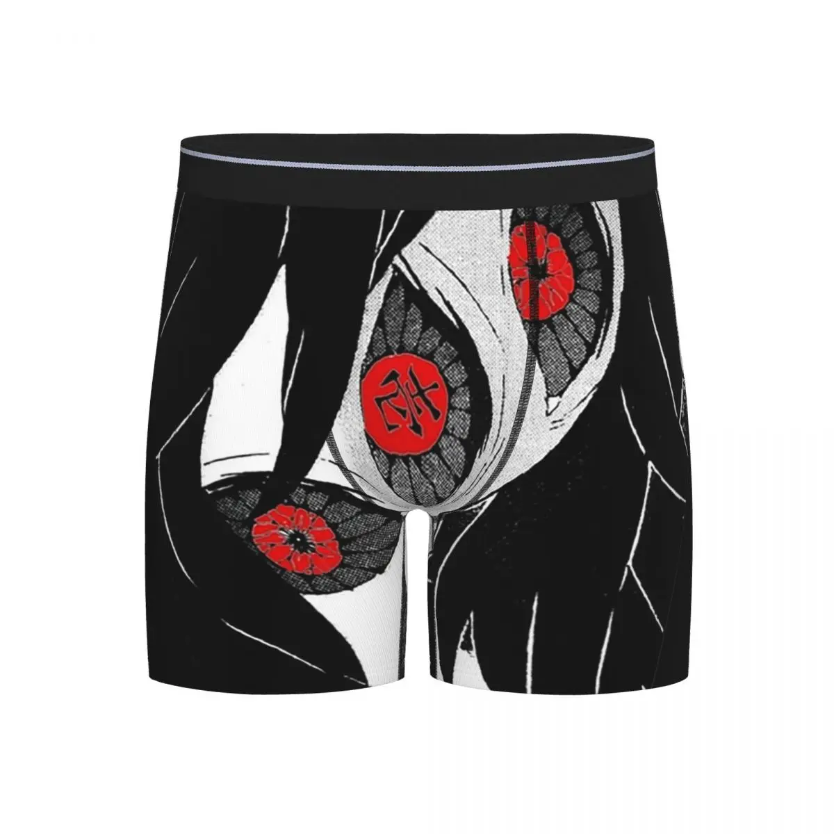 

Long Boxer Underpants Shorts Kokushibo Panties Men's Breathable Underwear for Homme Man Boyfriend Gifts