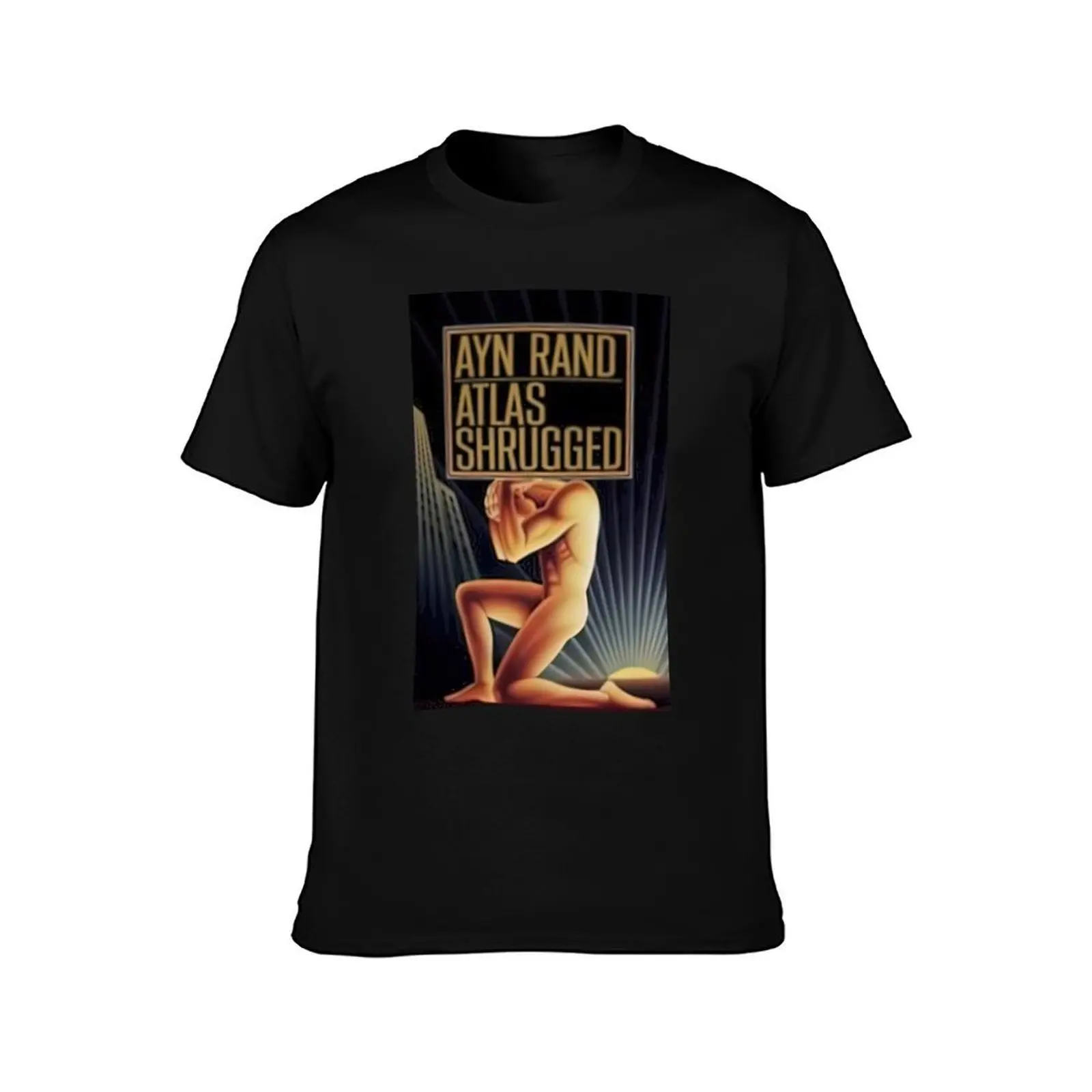 Ayn Rand Atlas Shrugged T-Shirt Cool Feeling Summer Tee Shirt T-Shirt