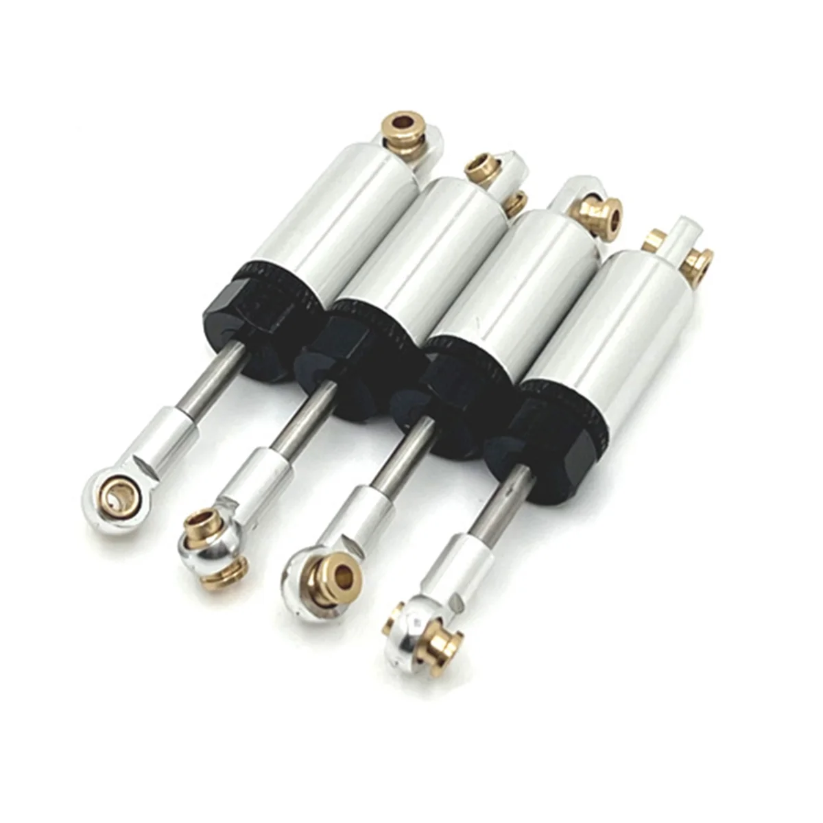 4PCS Hydraulic Shock Absorber for MN 1/12 D90 MN82 LC79 MN78 for WPL 1/16 C14 C24 C34 C44 RC Car Upgrades Part