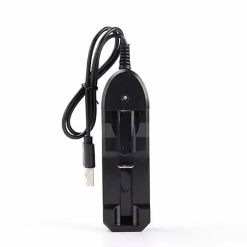 Cargador de batería de litio de 3,7 V, batería de iones de litio, carga USB, cigarrillo electrónico portátil 18650 18350 16340 14500, cargador de batería