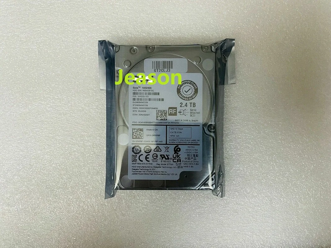 NEW For Dell RWR8F 2.4TB 10K SAS 2.5