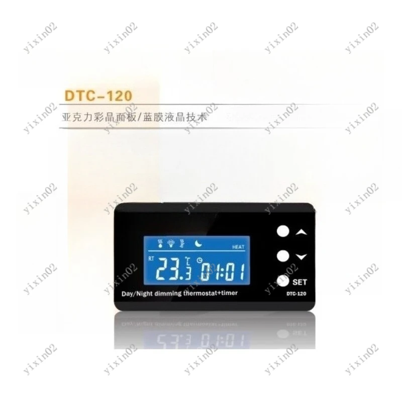 

Умный термостат с цифровым дисплеем DTC-120 для аквариумов и террариумов, электронный таймер